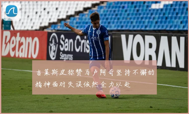 吉莱斯皮称赞马卢阿奇坚持不懈的精神面对失误依然全力以赴