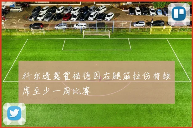科尔透露霍福德因右腿筋拉伤将缺席至少一周比赛